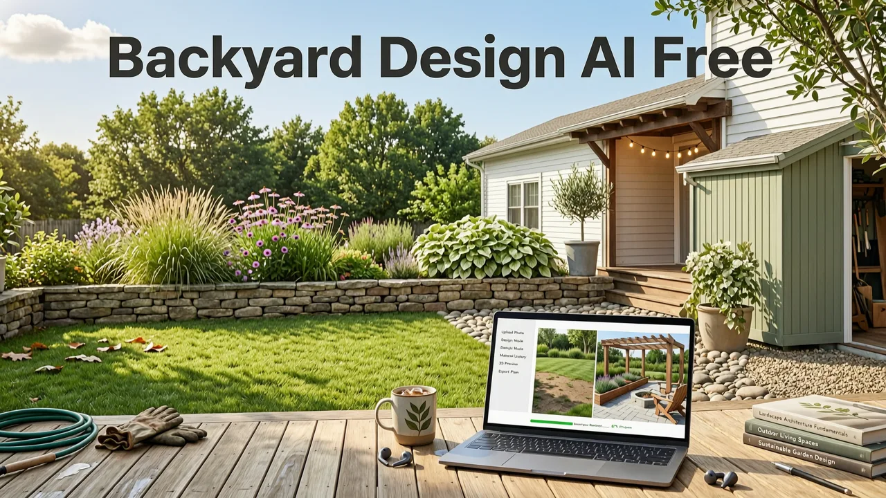 How Backyard Design AI Free Tools Turn Your Photo into a Realistic Plan - backyard design ai free
