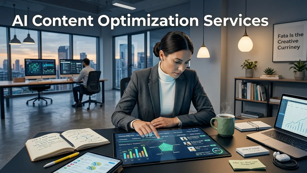 How AI Content Optimization Services Work in 2026 - ai content optimization services