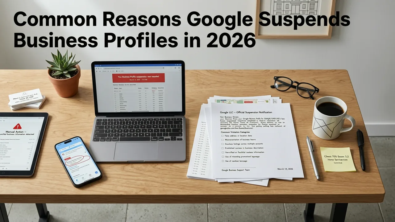 Common Reasons Google Suspends Business Profiles in 2026 - fix google business profile suspension 2026