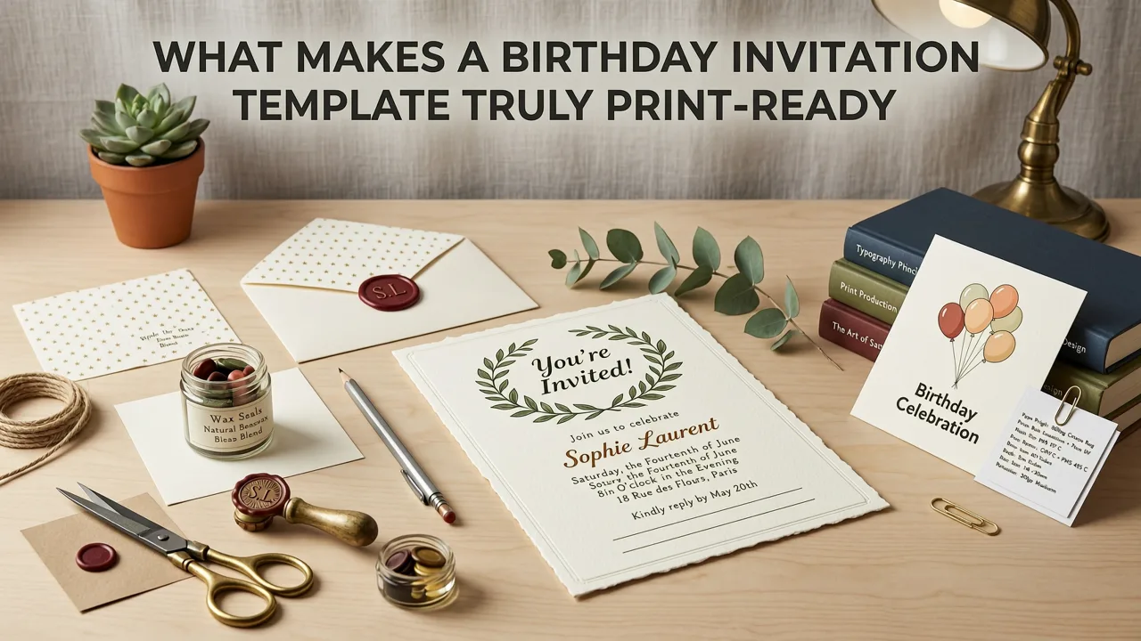 What Makes a Birthday Invitation Template Truly Print-Ready - free printable birthday invitation template