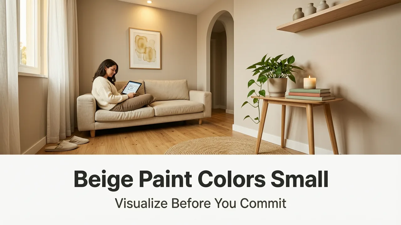 Best Beige Paint Colors for Small Rooms (Visualize Before You Commit)