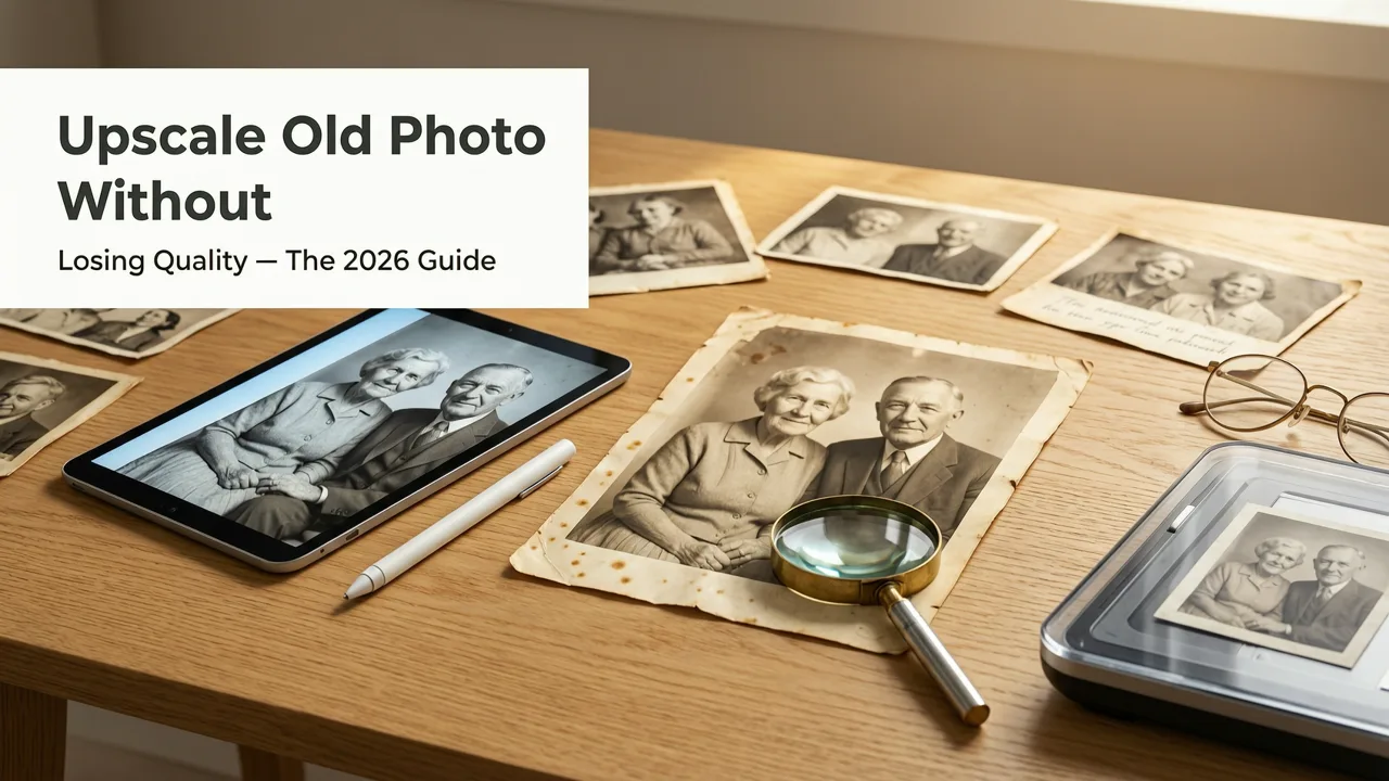 How to Upscale Old Photo Without Losing Quality (2026 Guide)