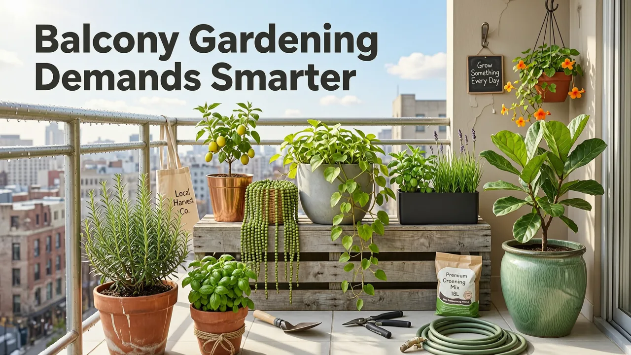 Why Balcony Gardening Demands a Smarter Design Approach in 2026 - balcony garden ai designer