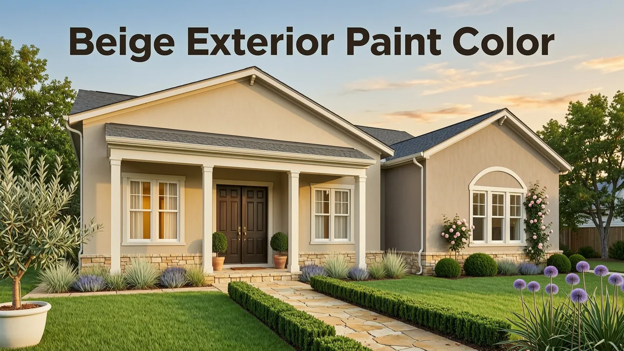 Top Beige Exterior Paint Color Combinations in 2026 - beige exterior paint color combinations
