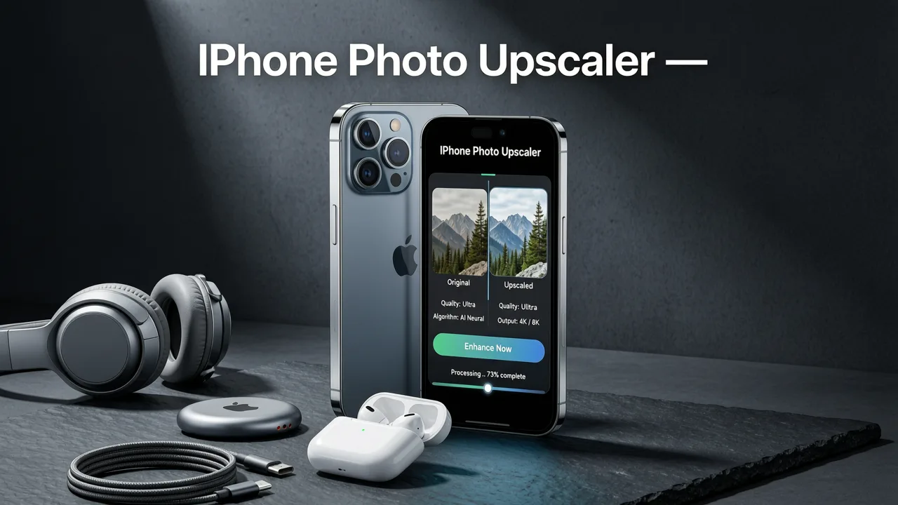 iPhone Photo Upscaler — Enhance Pics Directly on iOS (2026) - iphone photo upscaler