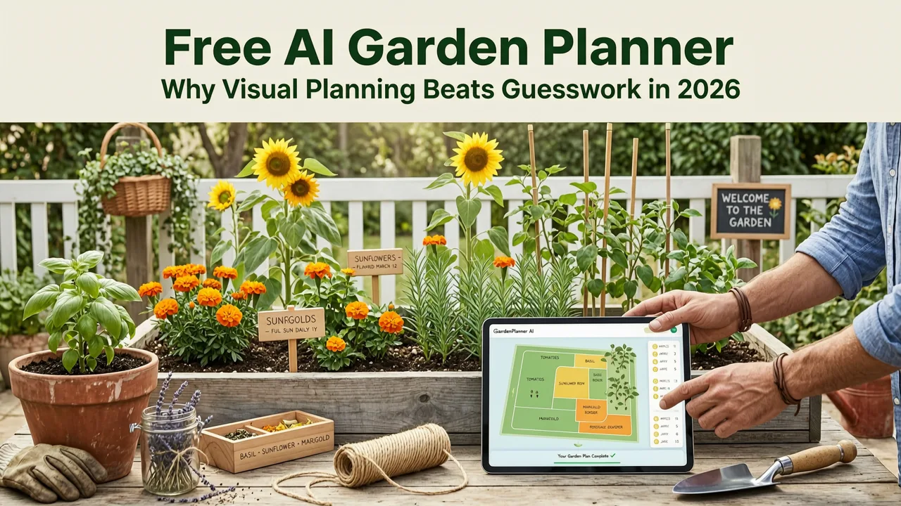 Free AI Garden Planner – Why Visual Planning Beats Guesswork in 2026 - ai garden planner free