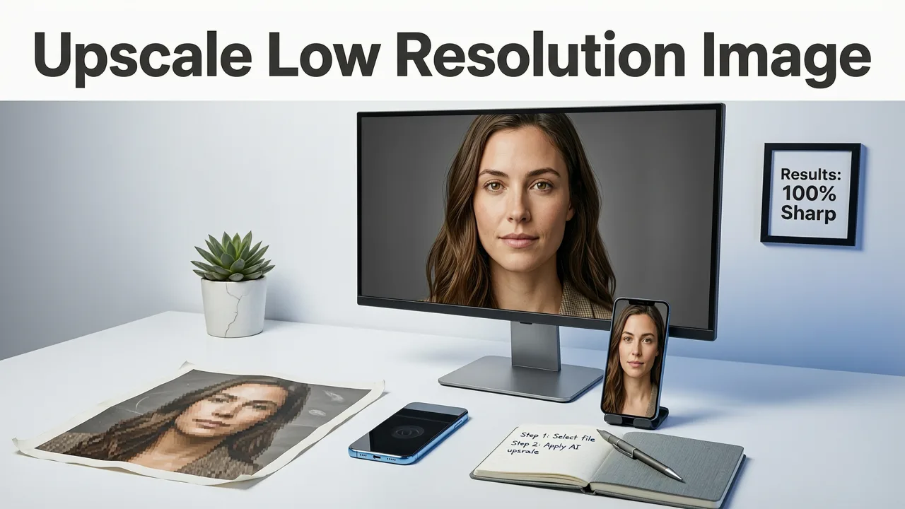 Upscale Low Resolution Image Online — The 2026 Shortcut That Actually Works - upscale low resolution image online