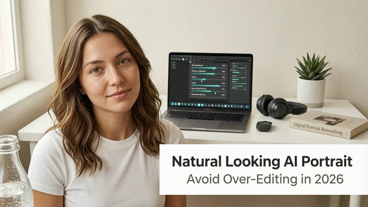 Featured image for Natural Looking AI Portrait Retouch — Avoid Over-Editing in 2026