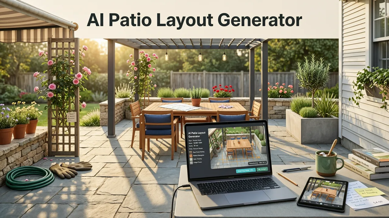 How an AI Patio Layout Generator Works - patio layout generator