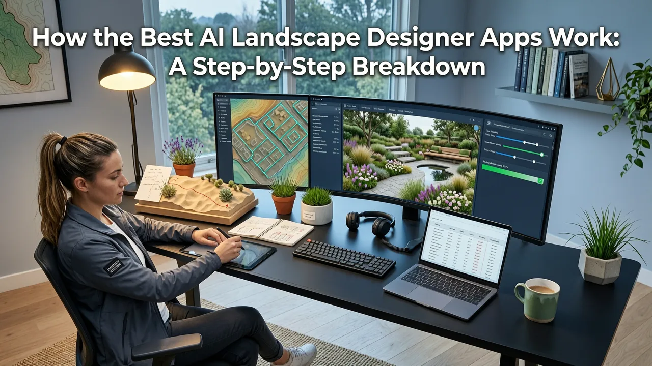 How the Best AI Landscape Designer Apps Work: A Step-by-Step Breakdown - ai landscape designer app