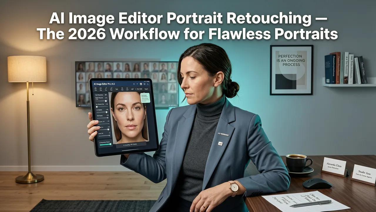 AI Image Editor Portrait Retouching — The 2026 Workflow for Flawless Portraits - aimageditor portrait retouching