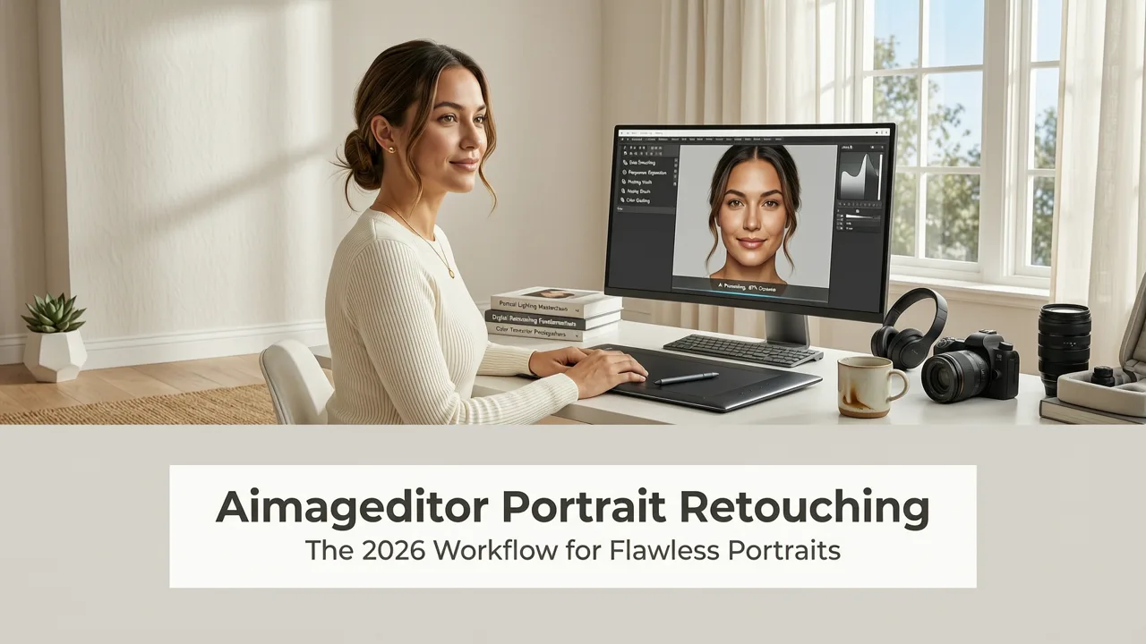 Featured image for AI Image Editor Portrait Retouching — Try It Free Now