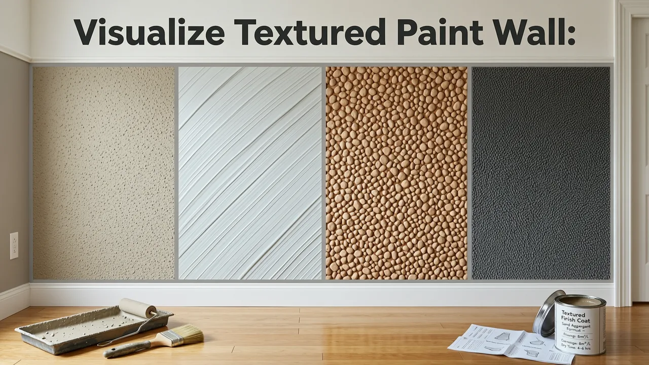 How to Visualize Textured Paint on Your Wall: The 2026 Quick Answer - how to visualize textured paint on my wall