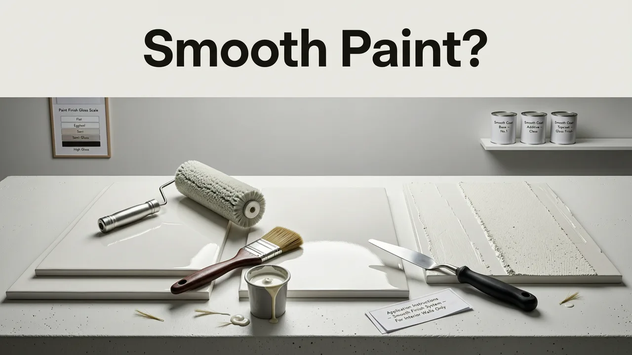 What Is Smooth Paint? - textured paint vs smooth paint comparison