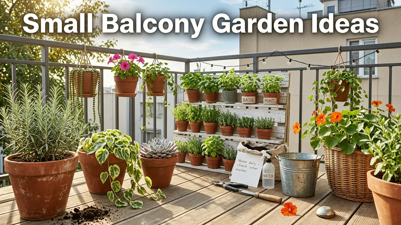 Why Small Balcony Garden Ideas Need AI Validation in 2026 - small balcony garden ideas