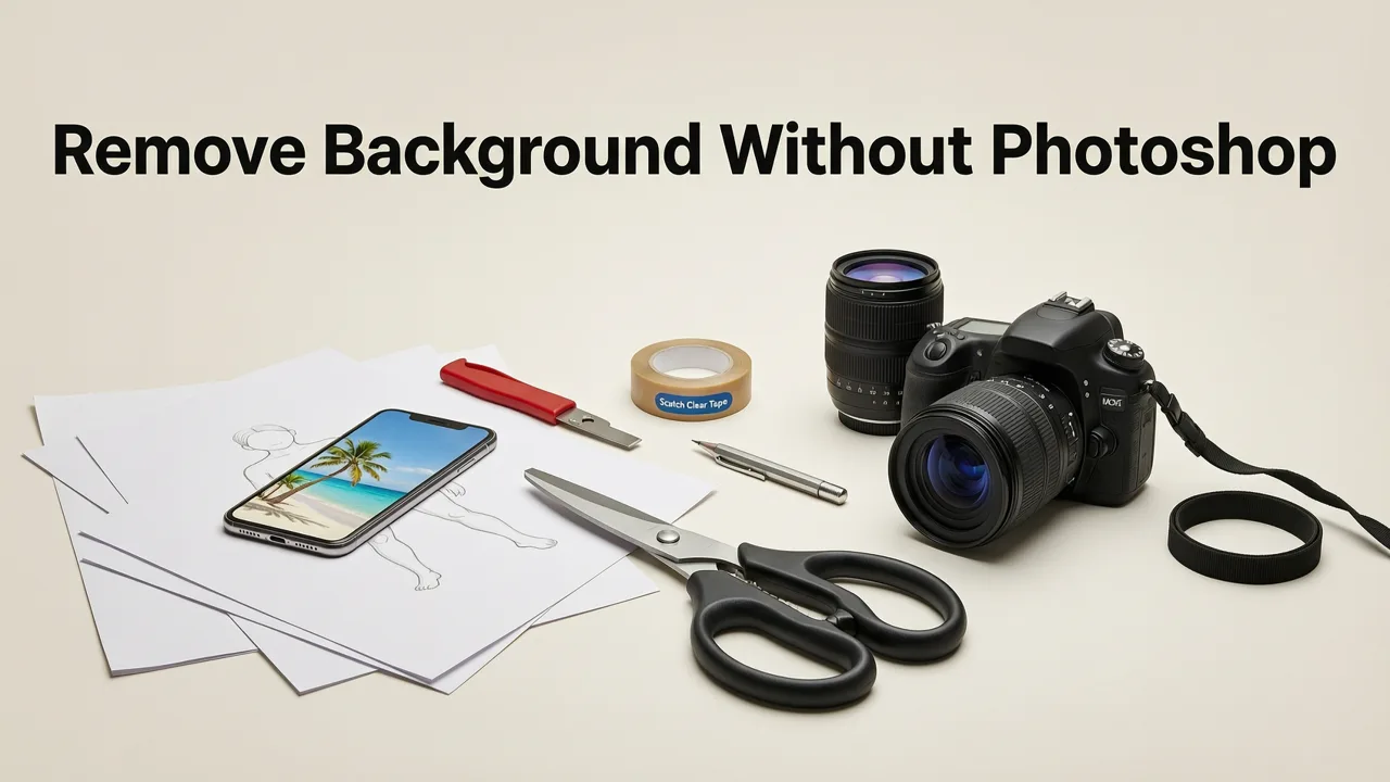 What "Remove Background Without Photoshop" Actually Means - remove background without photoshop