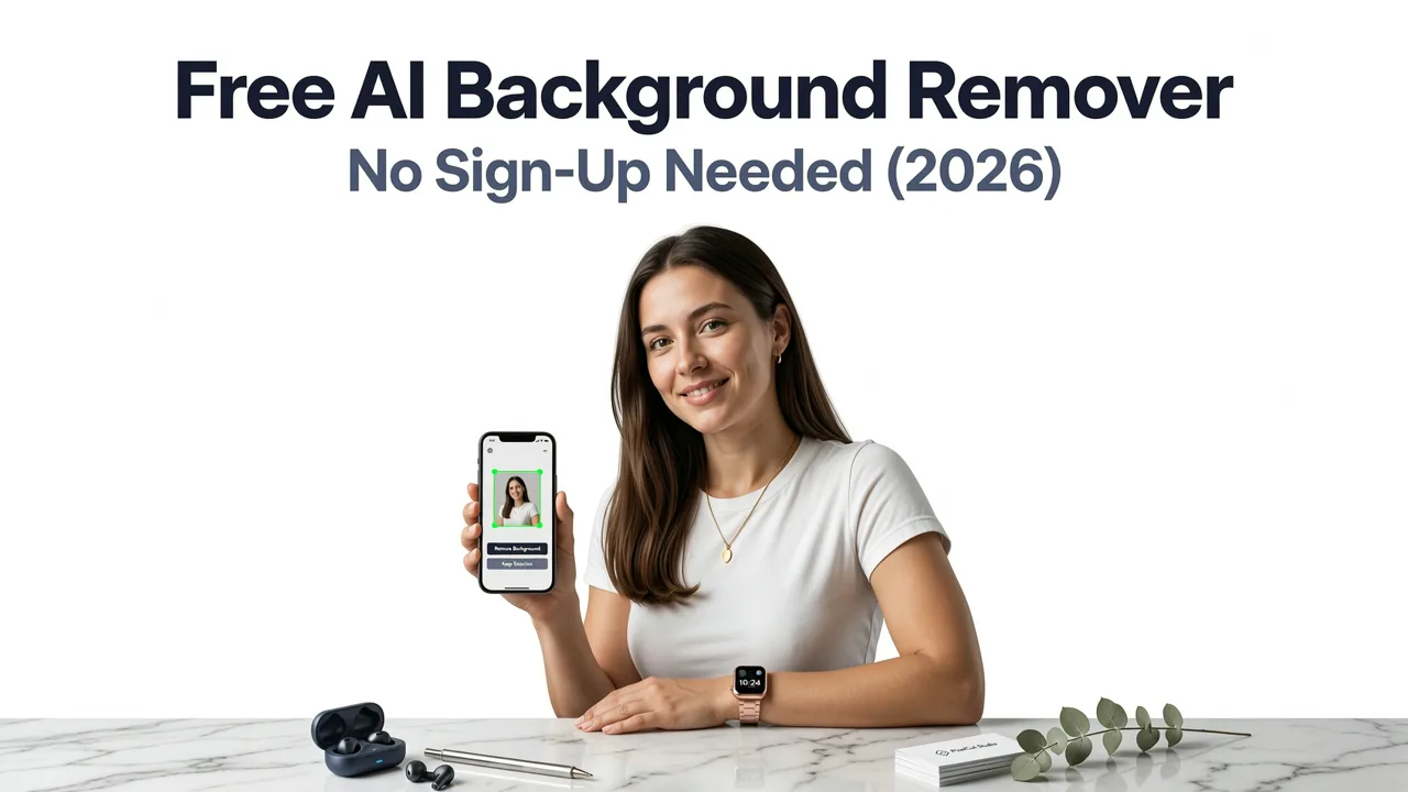 Free AI Background Remover — No Sign-Up Needed (2026) - ai background remover free