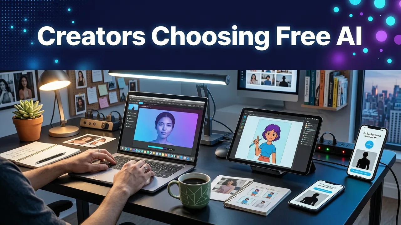 Why Creators Are Choosing Free AI Background Removers in 2026 - ai background remover free