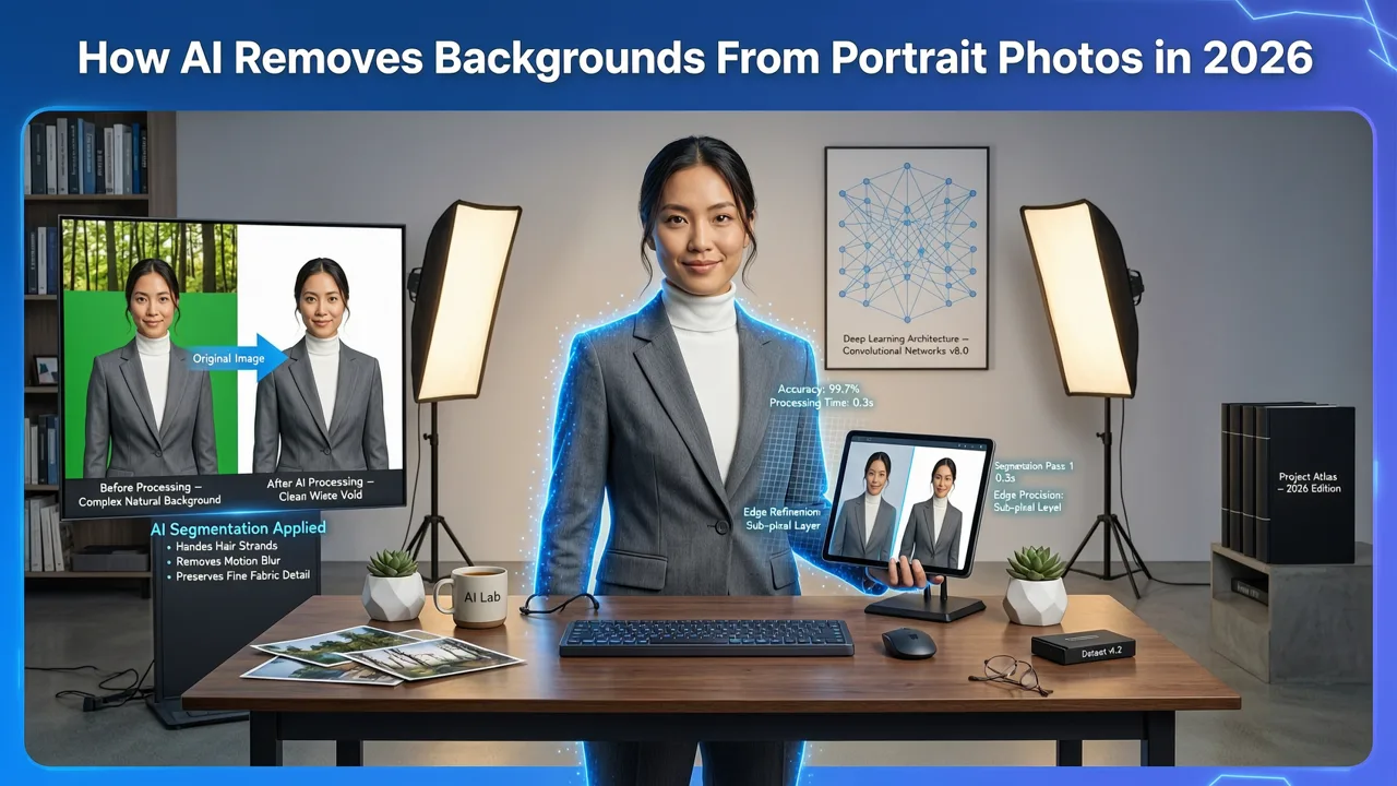 How AI Removes Backgrounds From Portrait Photos in 2026 - remove background from portrait photo