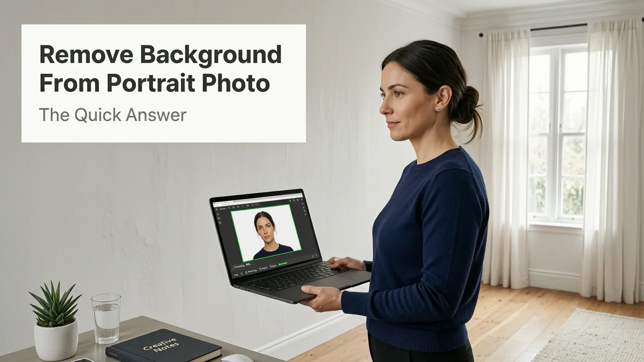 Featured image for Remove Background From Portrait Photo — Fast, Clean Results in 2026