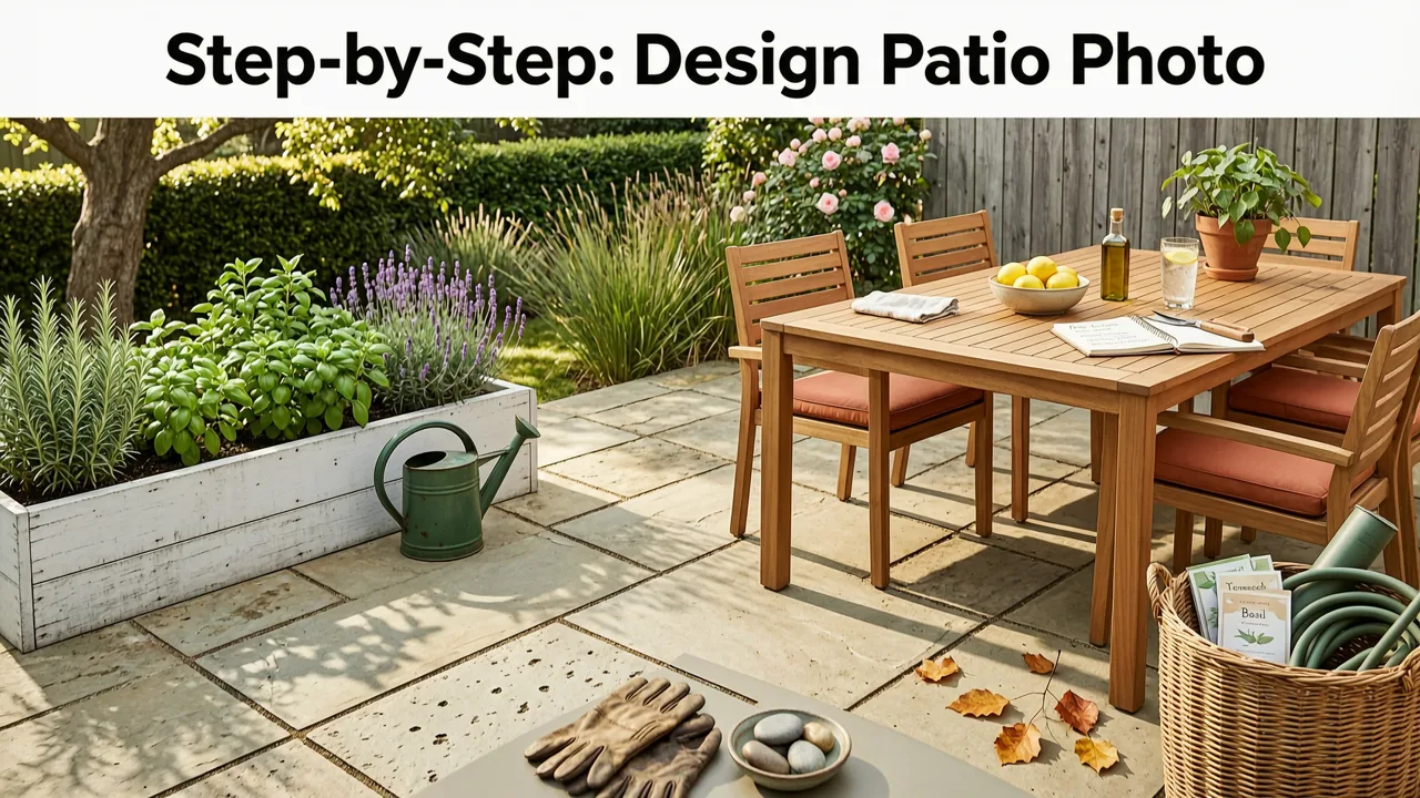 Step-by-Step: How to Design a Patio with Your Photo Using AI - design patio with photo