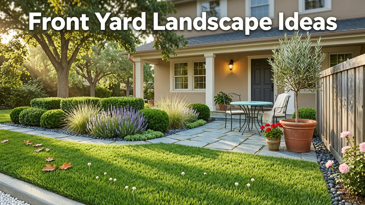 7 Front Yard Landscape Ideas AI Can Generate from Your Photo - front yard landscape ideas ai