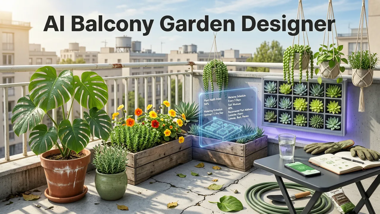 Why an AI Balcony Garden Designer Is Essential in 2026 - ai balcony garden designer