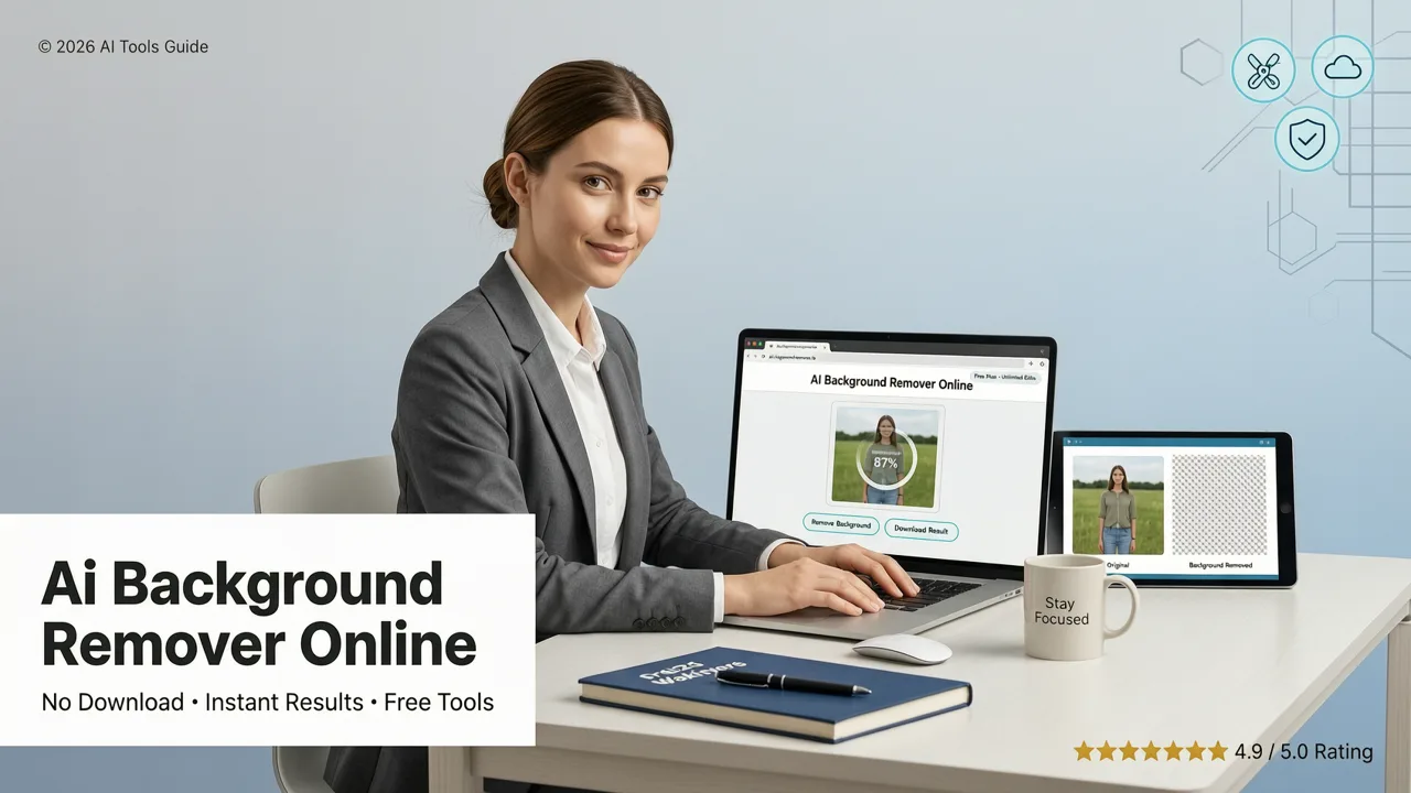 Featured image for AI Background Remover Online No Download: 2026 Guide