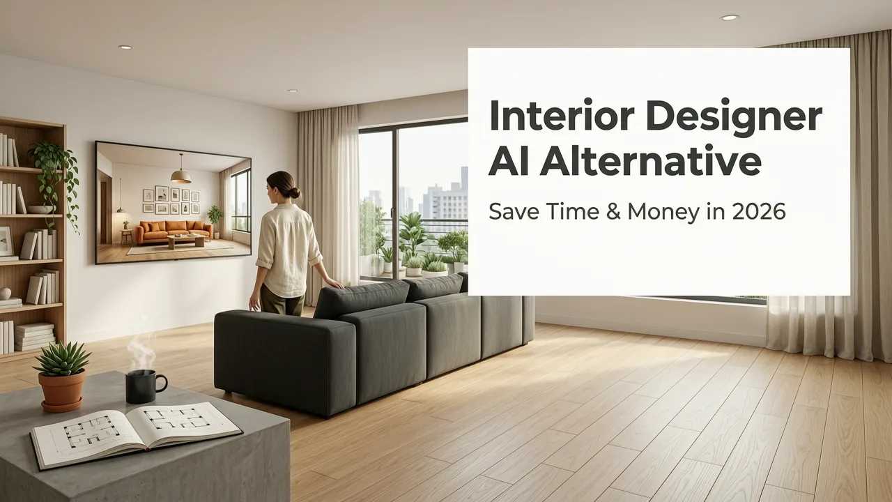 Interior Designer AI Alternative: Save Time & Money in 2026