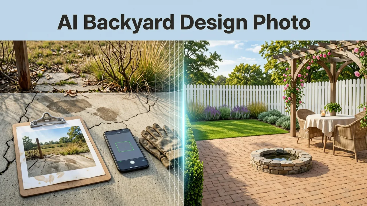 How AI Backyard Design from Photo Technology Works - ai backyard design from photo