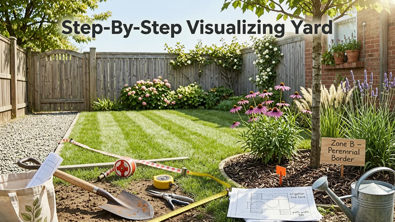 Step-by-Step Guide to Visualizing Your Yard - ai backyard design from photo