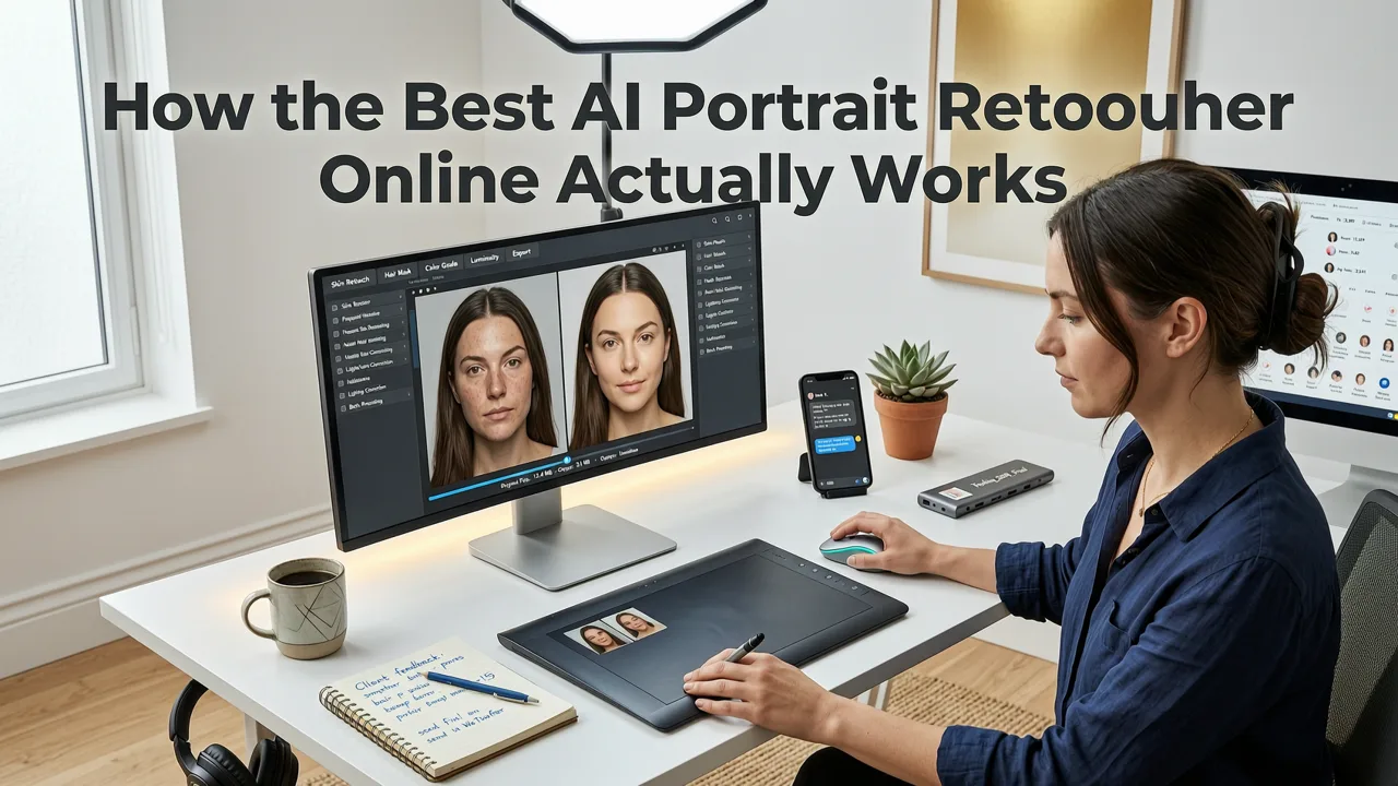 How the Best AI Portrait Retoucher Online Actually Works - ai portrait retoucher online
