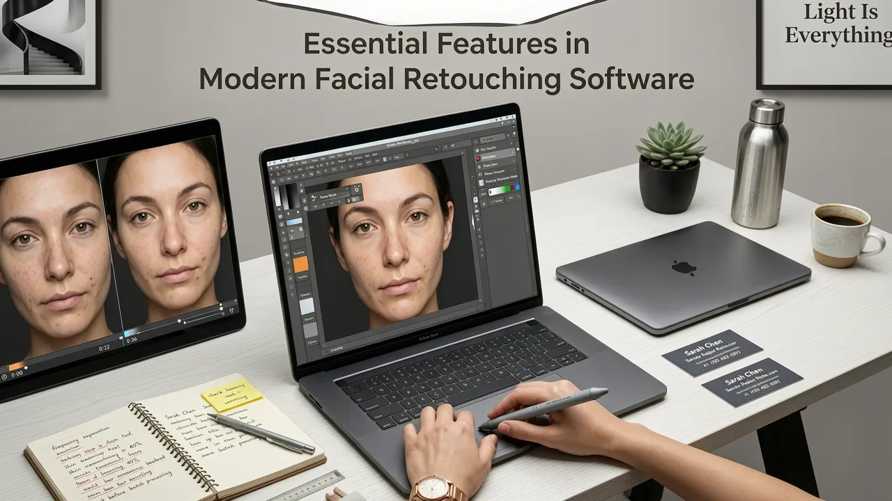 Essential Features in Modern Facial Retouching Software - ai portrait retoucher online