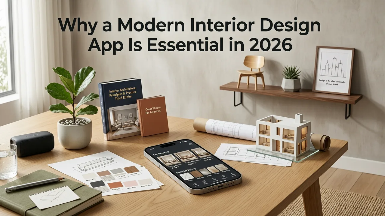 Why a Modern Interior Design App Is Essential in 2026 - modern interior design app
