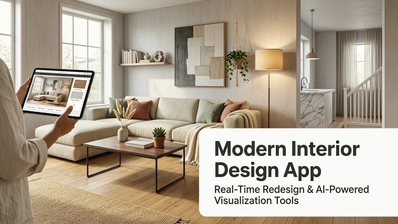 Best Modern Interior Design App for Real-Time Redesign (2026)