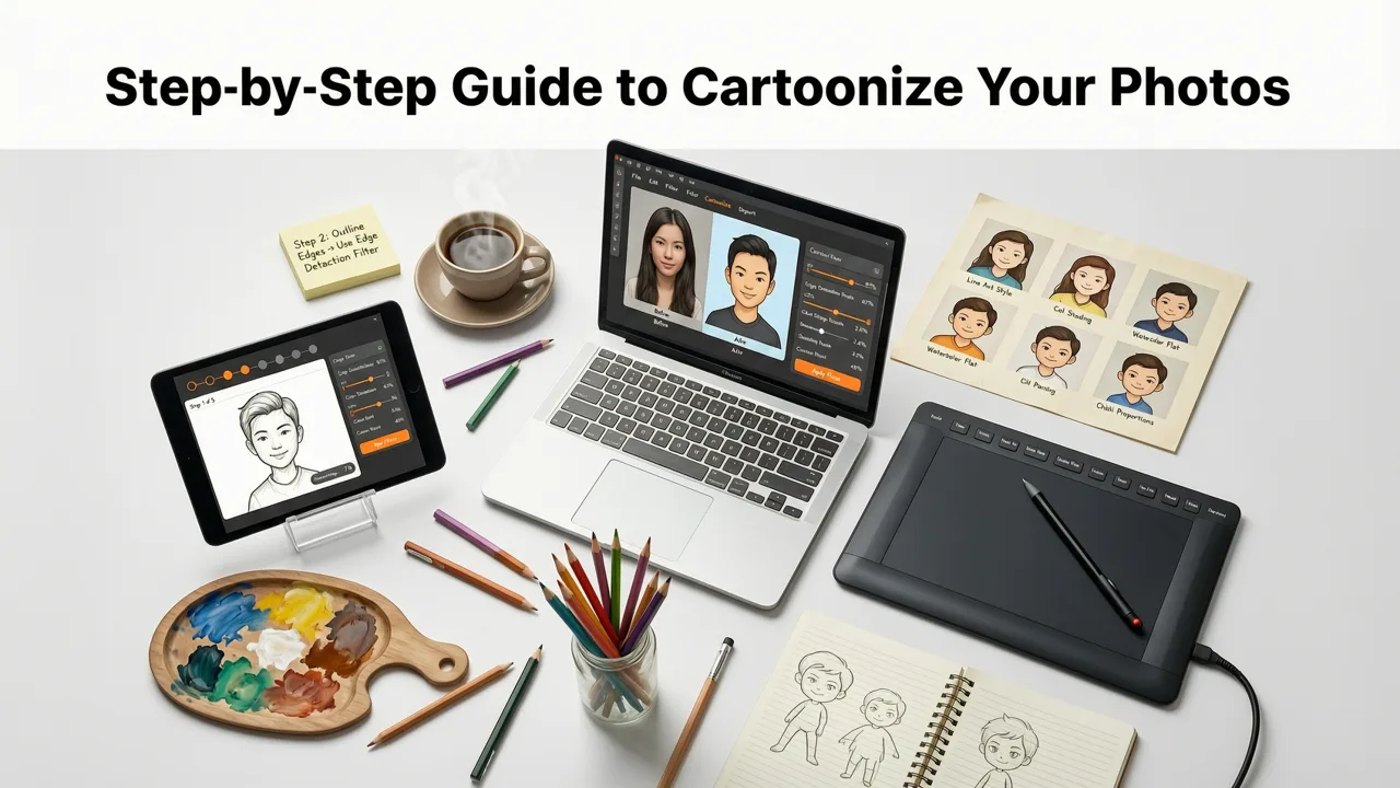 Step-by-Step Guide to Cartoonize Your Photos - turn photo into cartoon ai