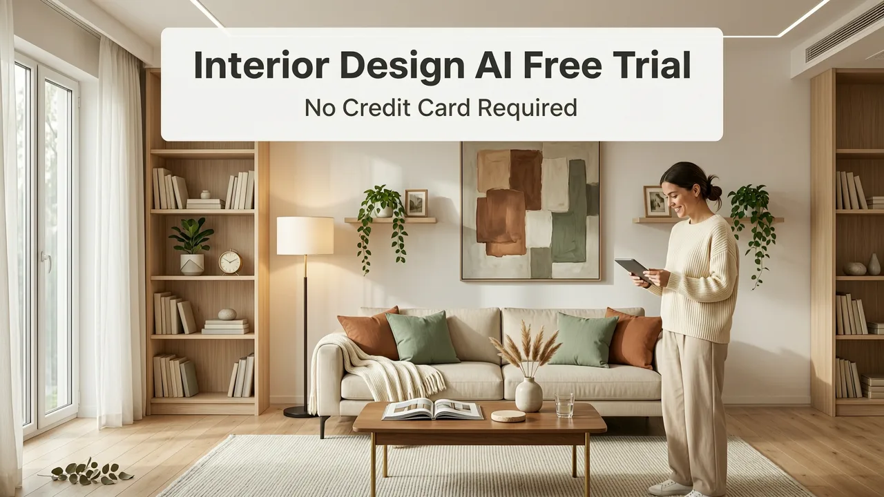 Interior Design AI Free Trial: No Credit Card Required
