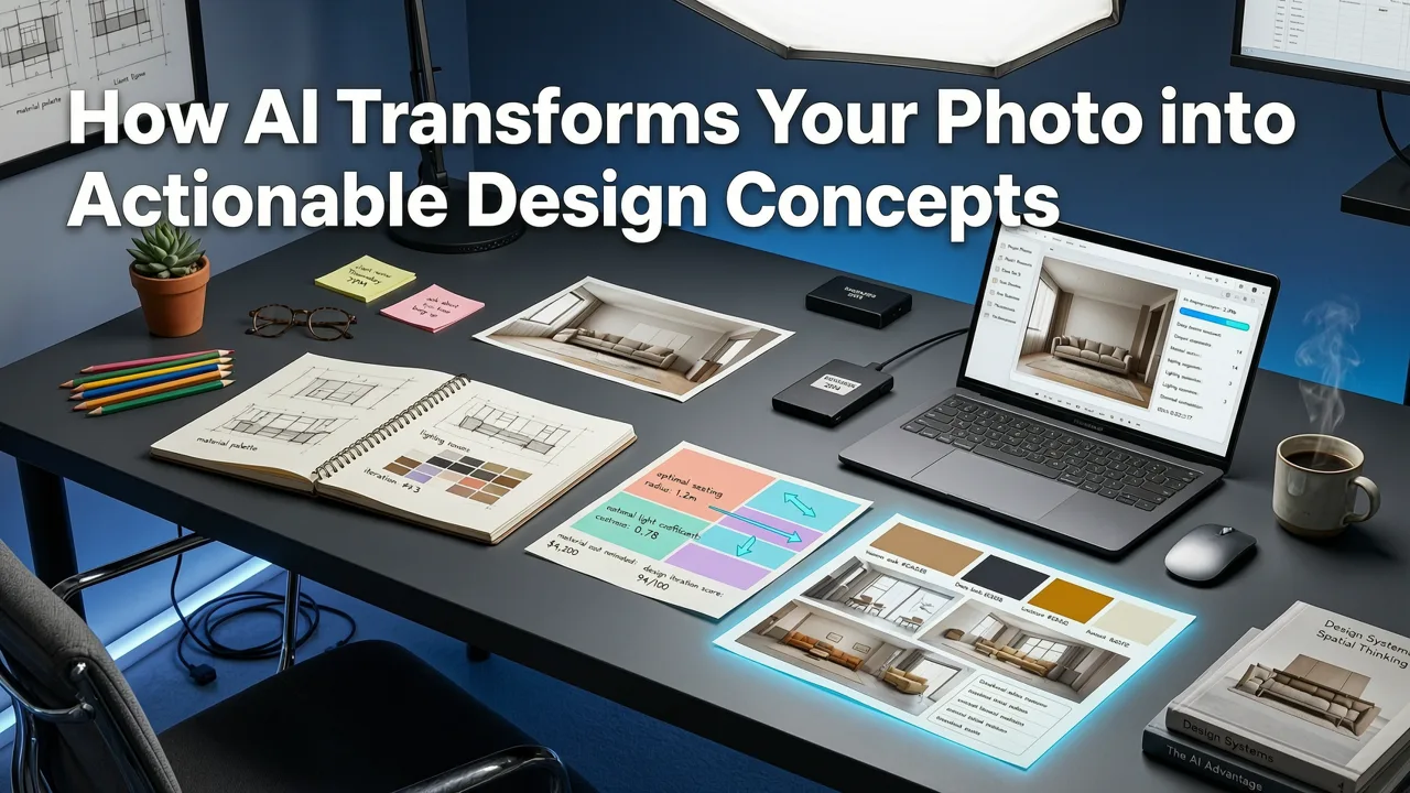 How AI Transforms Your Photo into Actionable Design Concepts - front yard landscape redesign