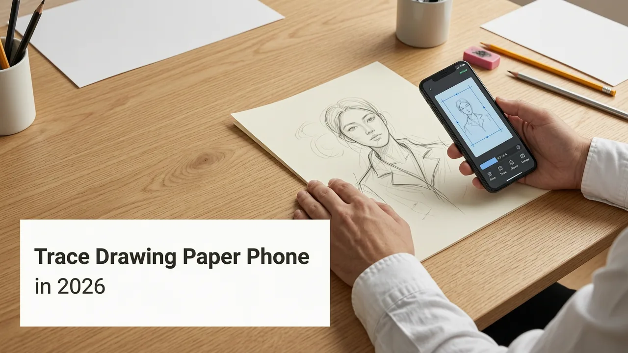 How to Trace a Drawing on Paper with Your Phone in 2026