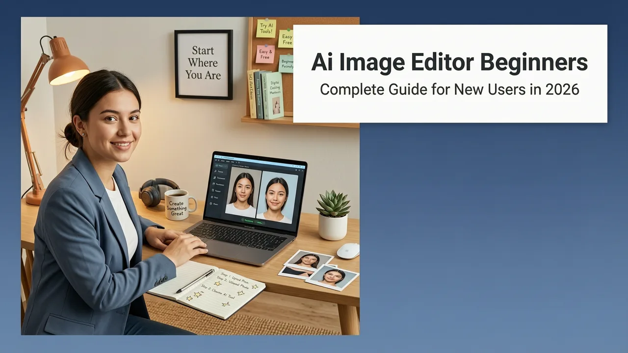 Featured image for Best AI Image Editor for Beginners in 2026: Complete Guide