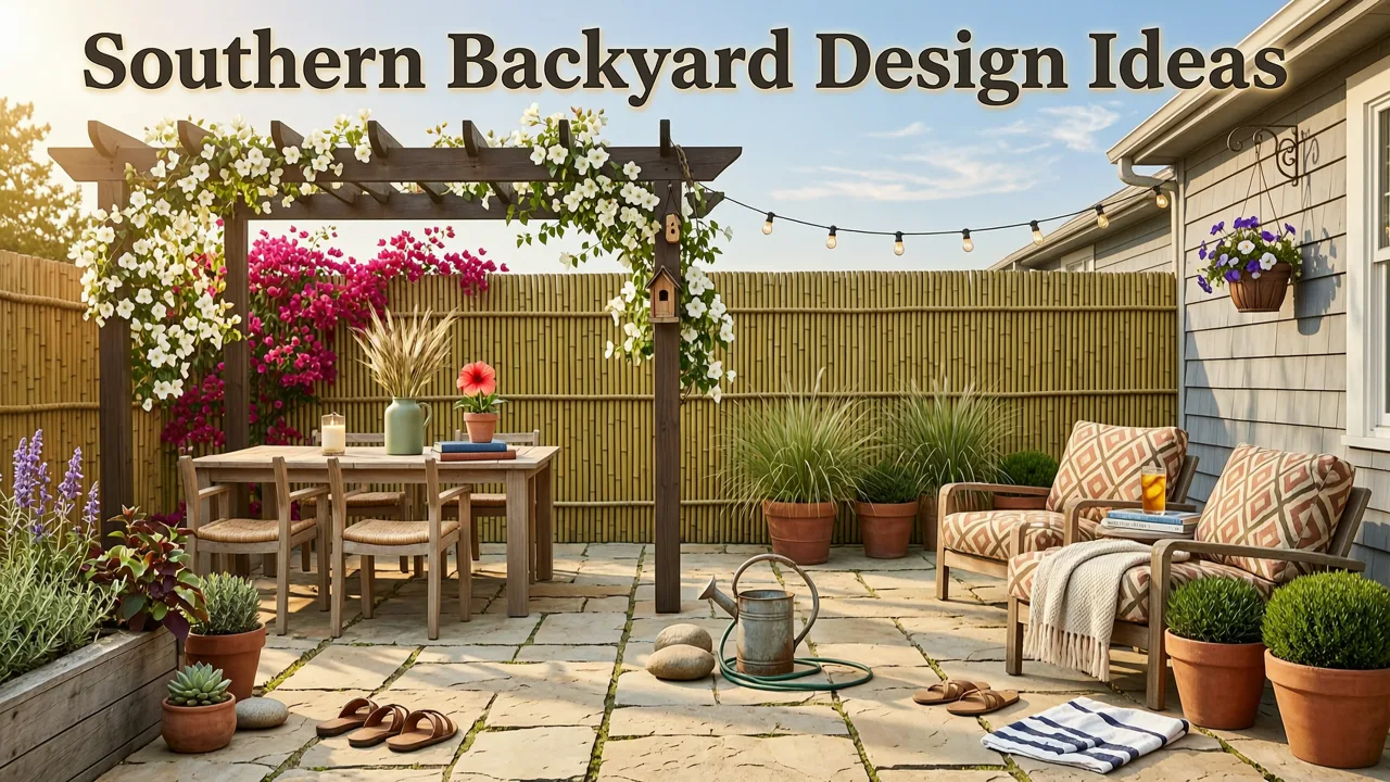 12 Southern Backyard Design Ideas to Transform Your Space - southern backyard design ideas