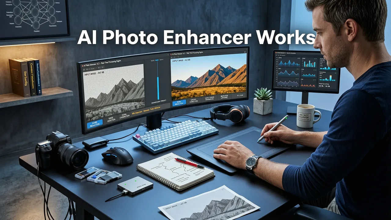 How the AI Photo Enhancer Works Under the Hood - ai photo enhancer free online