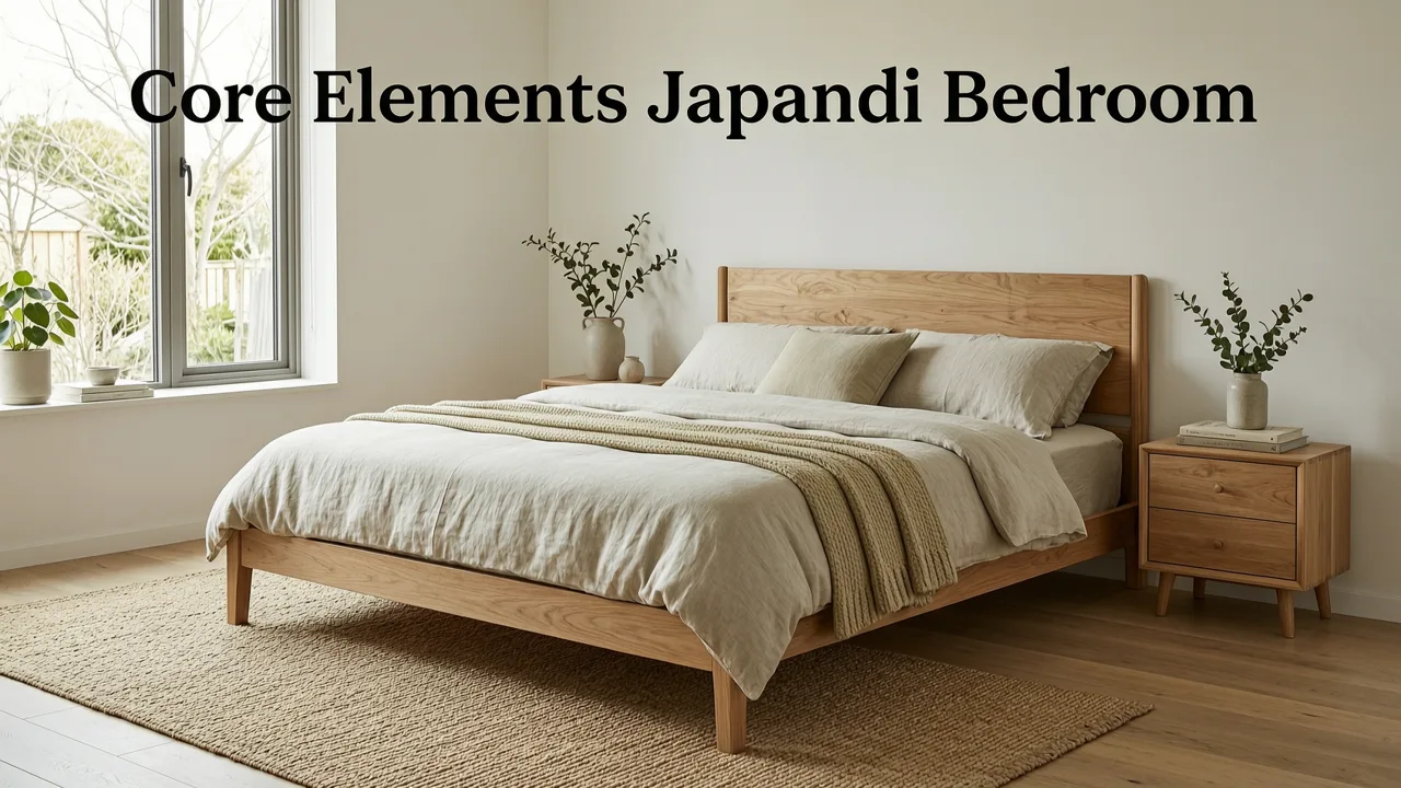 Core Elements of a Japandi Bedroom - japandi bedroom redesign tool