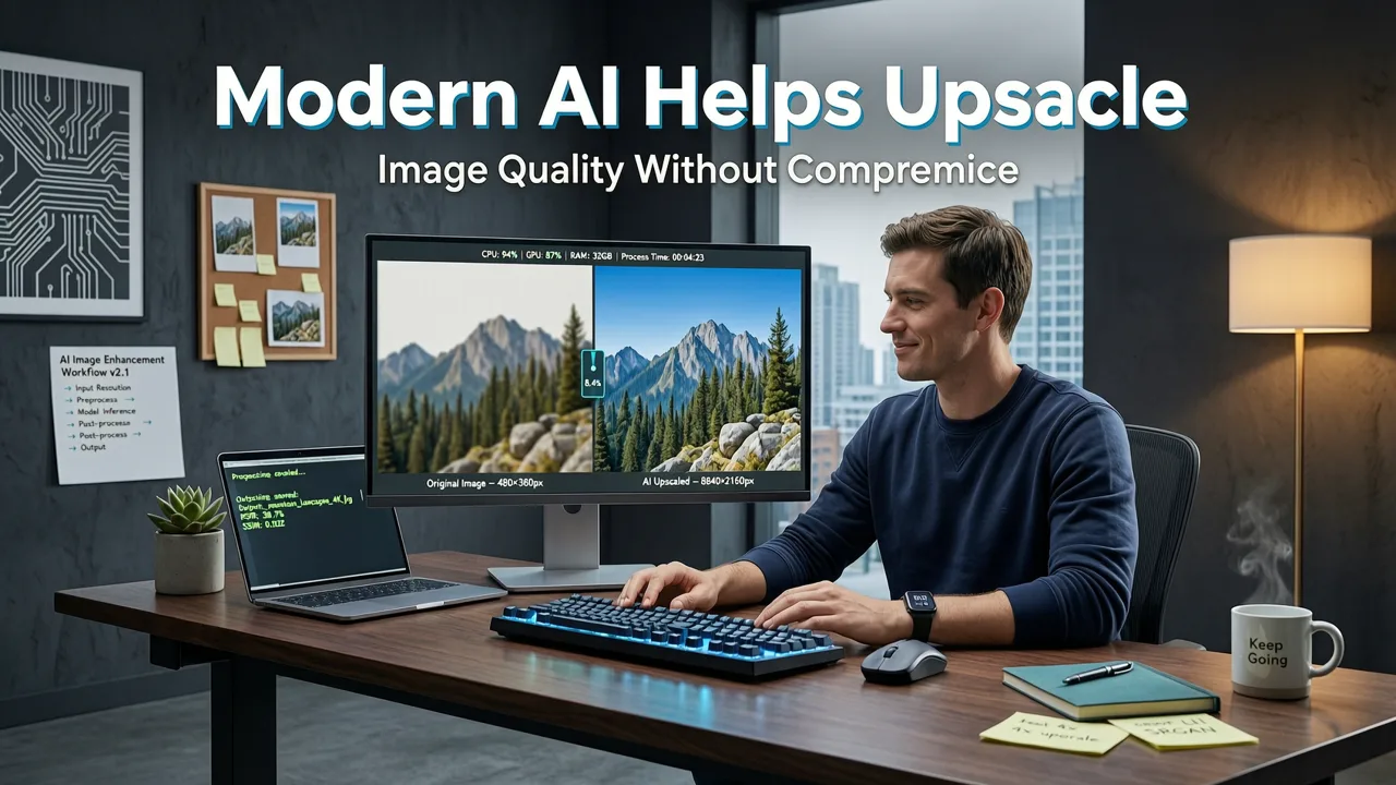 How Modern AI Helps You Upscale Image Without Losing Quality - upscale image without losing quality