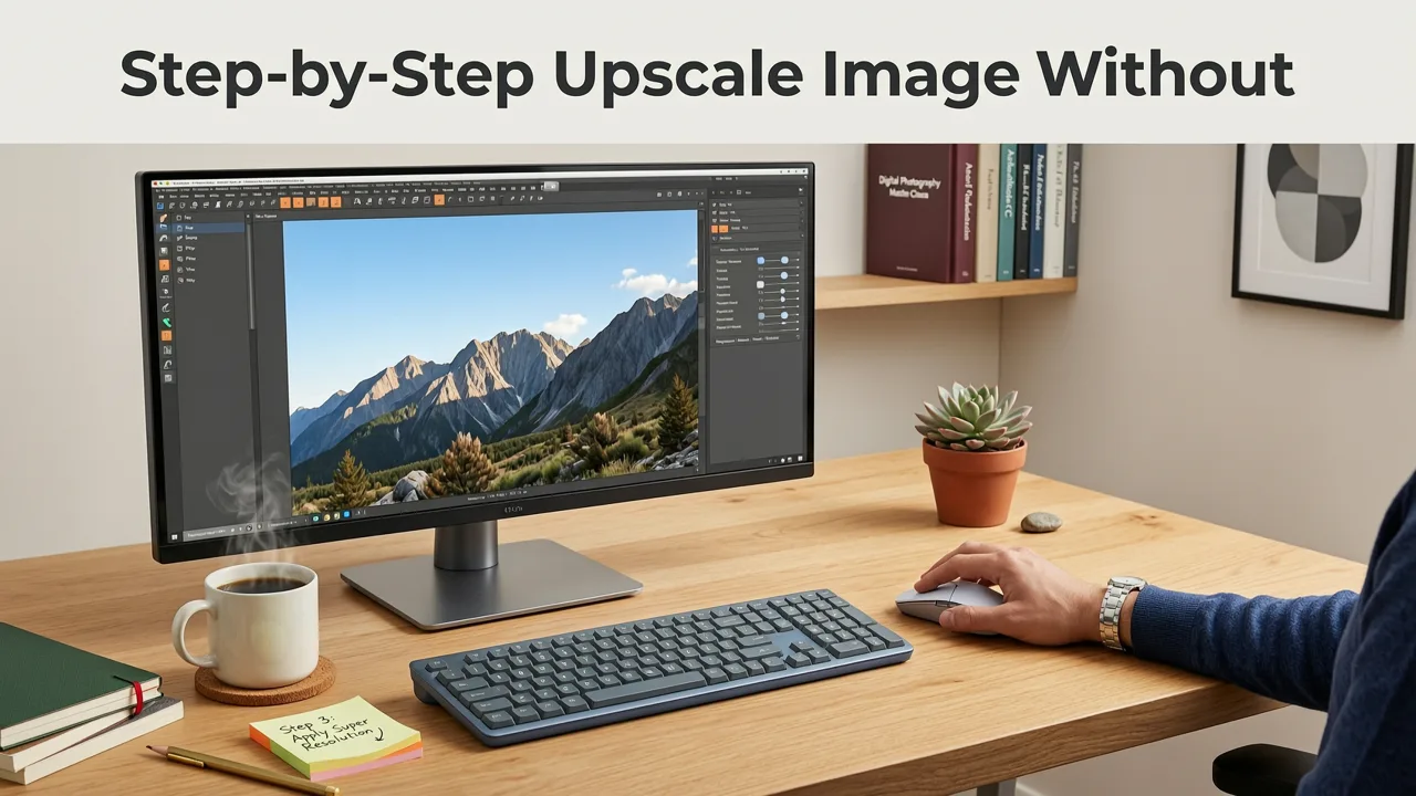Step-by-Step Guide to Upscale Image Without Losing Quality - upscale image without losing quality