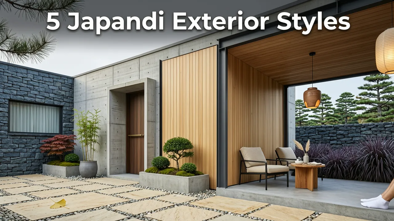 The 5 Best Japandi Exterior Styles to Test with AI Visualization in 2026 - japandi exterior design ai
