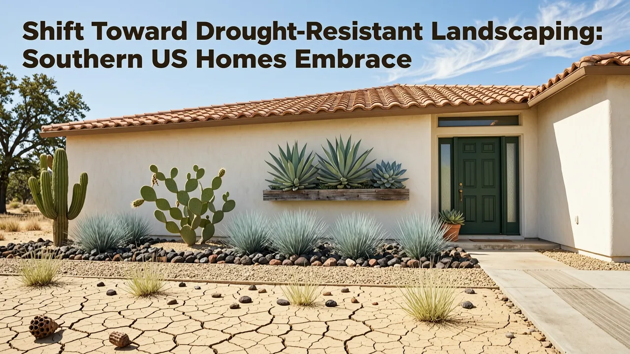 The Shift Toward Drought-Resistant Landscaping Southern US Homes Embrace - drought-resistant landscaping southern us