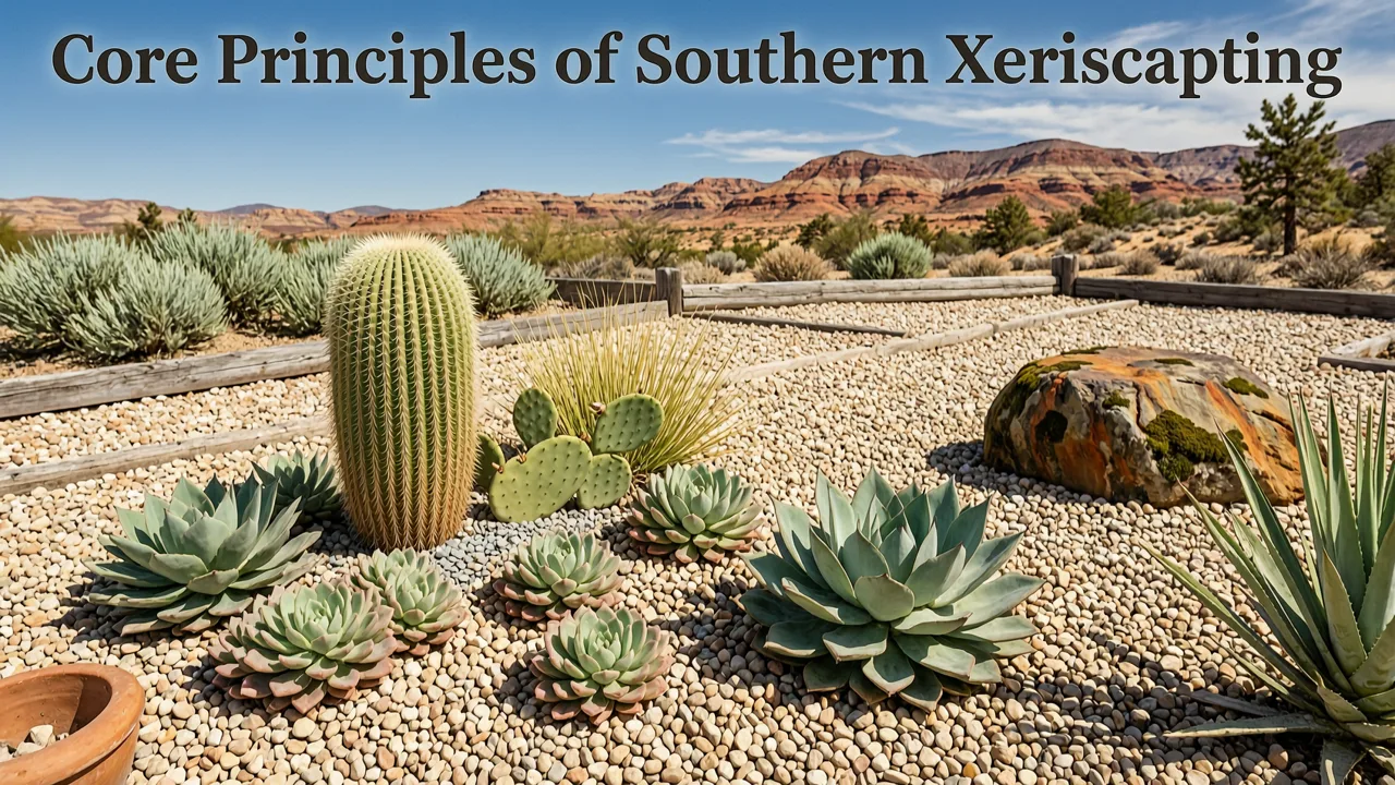 Core Principles of Southern Xeriscaping - drought-resistant landscaping southern us