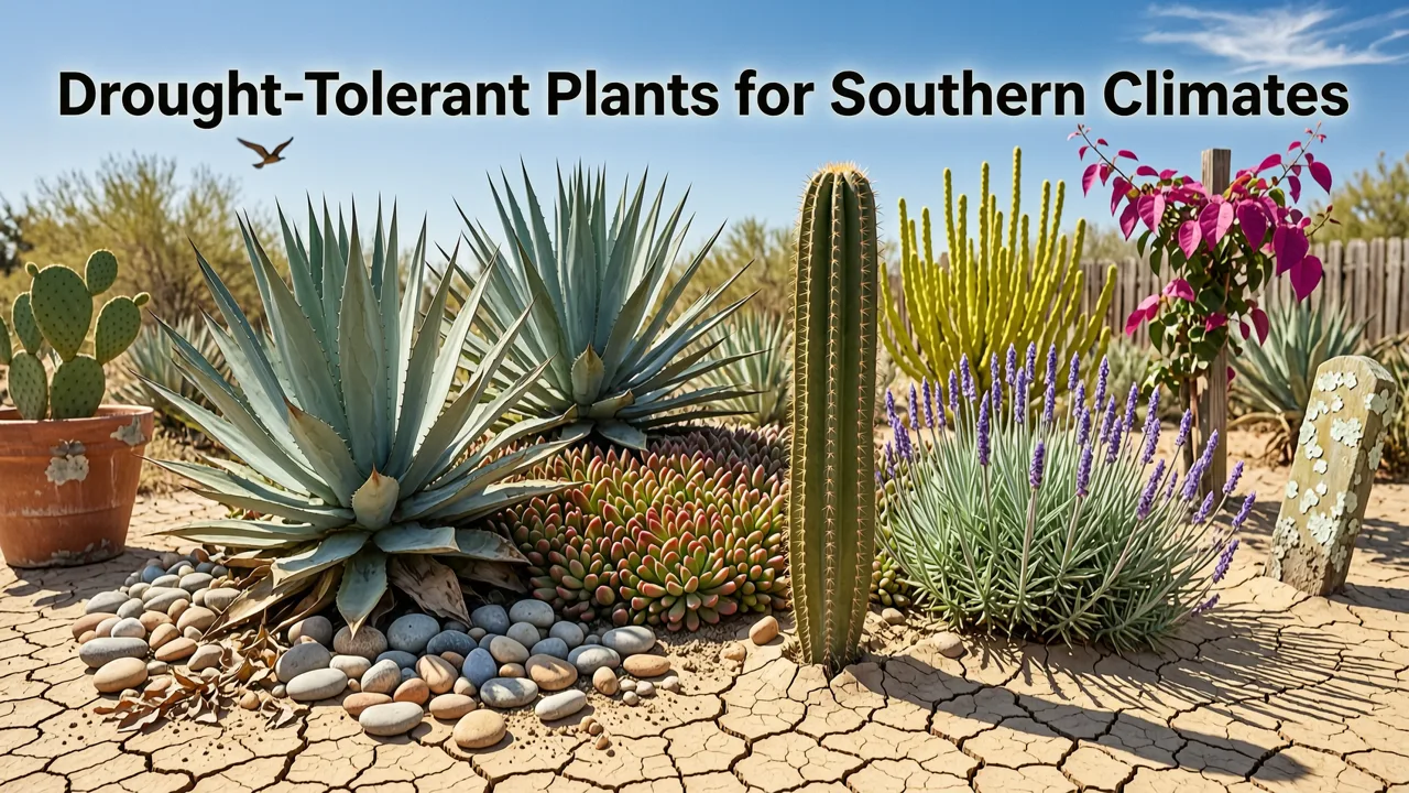 Top Drought-Tolerant Plants for Southern Climates - drought-resistant landscaping southern us