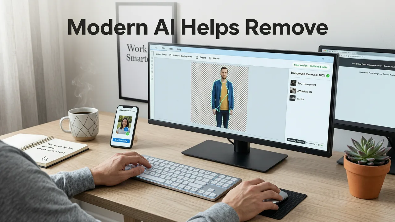 How Modern AI Helps You Remove Background from Photo Online Free - remove background from photo online free